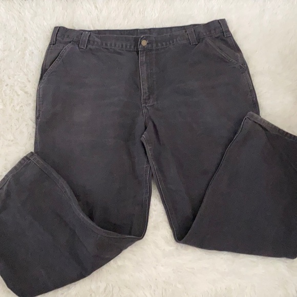Vintage Carhartt grayish blue construction pants - Picture 1 of 6